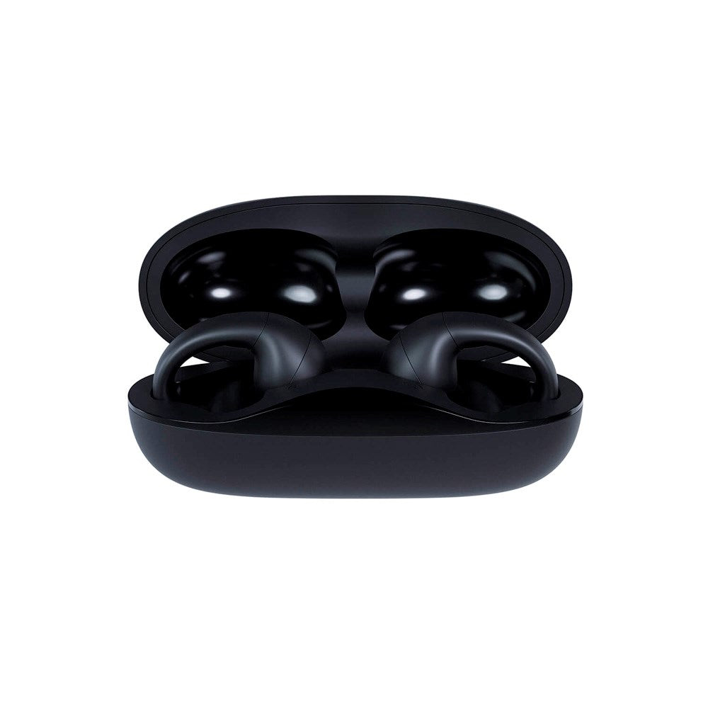 Happy Plugs - Clip Trådløse Open-Ear Høretelefoner - Sort