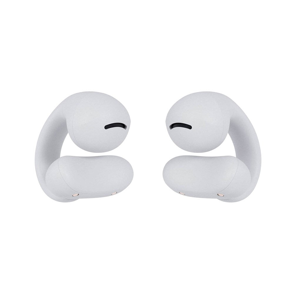 Happy Plugs - Clip Trådløse Open-Ear Høretelefoner - Hvid
