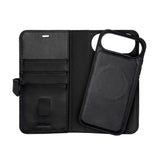 Buffalo iPhone Air Ægte Læder Flip Cover - Sort