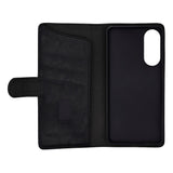 Samsung Galaxy S25 Edge - GEAR Kunstlæder Flip Cover - MagSafe Kompatibel - Sort