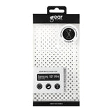 Samsung Galaxy S21 Ultra GEAR Fleksibelt Plastik Mobil Cover - Gennemsigtig