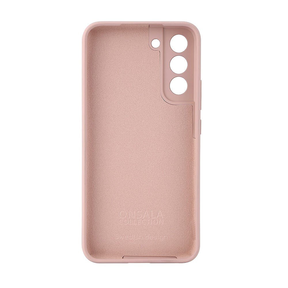 Samsung Galaxy S22 GEAR Onsala Collection Liquid Silikone Bagside Case - Sand Pink