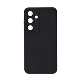 GEAR Onsala Samsung Galaxy S25 Silikone Touch Bagside Cover - Black