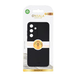 GEAR Onsala Samsung Galaxy S25+ (Plus) Silikone Touch Bagside Cover - Black