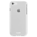 Holdit iPhone SE (2022/2020) / 8 / 7 Seethru Bagside Case - Hvid