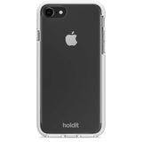 Holdit iPhone SE (2022/2020) / 8 / 7 Seethru Bagside Case - Hvid