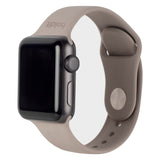 Holdit Apple Watch (38/40/SE/41/42mm) Silikone Urrem - Taupe