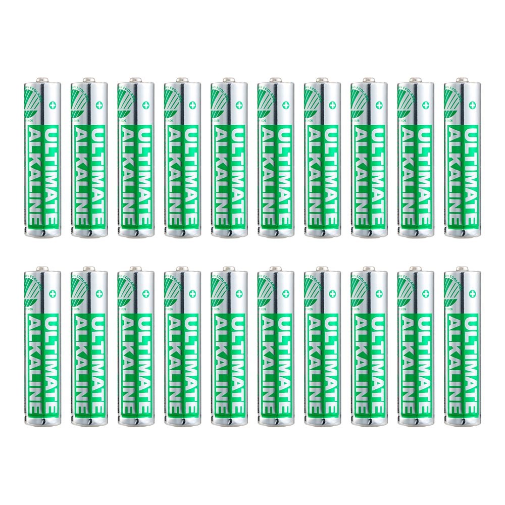 Deltaco - Ultimate Alkaline 20 x AAA Batterier