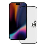 iPhone 17 Pro Max X2O Skærmbeskyttelse m. Monteringssystem - 9H Hærdet Glas- Gennemsigtig / Sort Kant