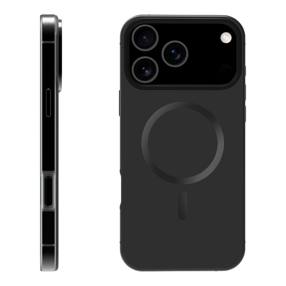 iPhone 17 Pro Max X2O Mag Metal Mobil Cover - MagSafe Kompatibel - Sort