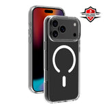 X2O iPhone 17 Pro Max Mag Clear Mobil Cover - MagSafe Kompatibel - Gennemsigtig