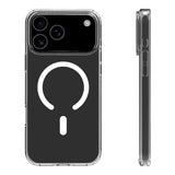 X2O iPhone 17 Pro Max Mag Clear Mobil Cover - MagSafe Kompatibel - Gennemsigtig