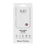 iPhone 17 Pro Max X2O Super Slim Mobil Cover - Gennemsigtig