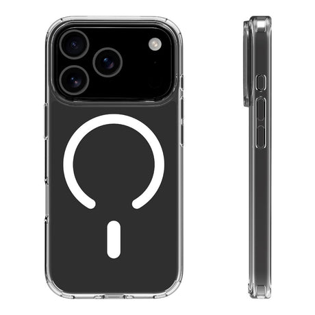 X2O iPhone 17 Pro Mag Clear Mobil Cover - MagSafe Kompatibel - Gennemsigtig