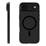 X2O iPhone Air Mag Frosted Mobil Cover - MagSafe Kompatibel - Mat Sort