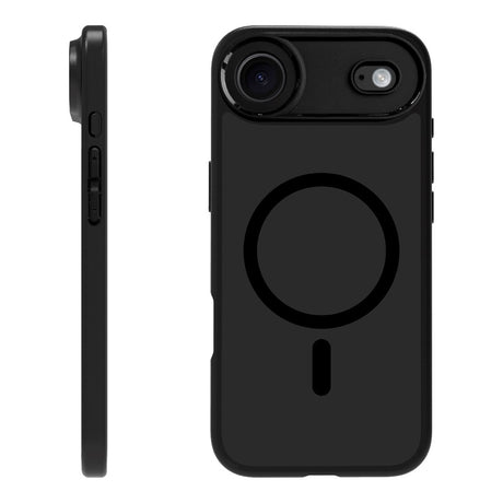 X2O iPhone Air Mag Frosted Mobil Cover - MagSafe Kompatibel - Mat Sort