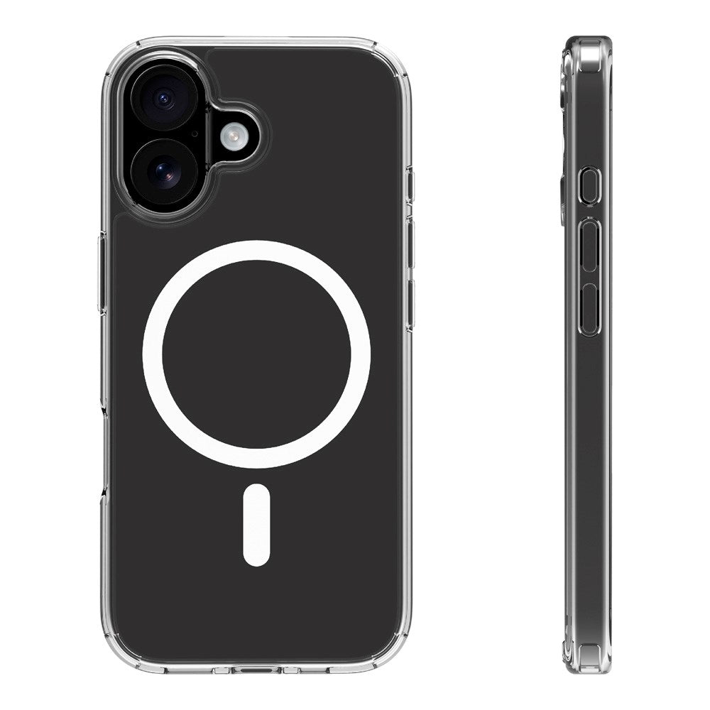 X2O iPhone 17 Mag Clear Mobil Cover - MagSafe Kompatibel - Gennemsigtig