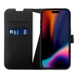 iPhone 17 X2O Classic Wallet Flip Case m. Pung & Ståfunktion - Sort