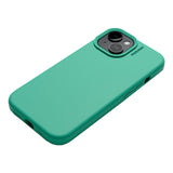 Nudient iPhone 15 Base Silicone Mobil Cover - Mintgreen