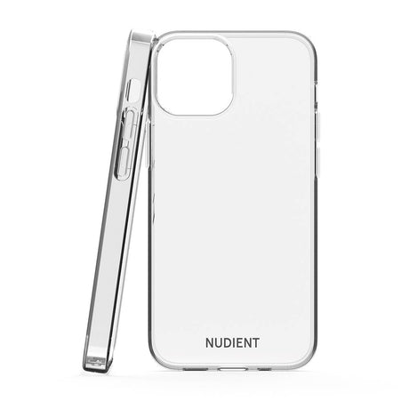 Nudient iPhone 13 Mini Fleksibelt Bagside Cover - Gennemsigtig