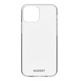 Nudient iPhone 13 Mini Fleksibelt Bagside Cover - Gennemsigtig