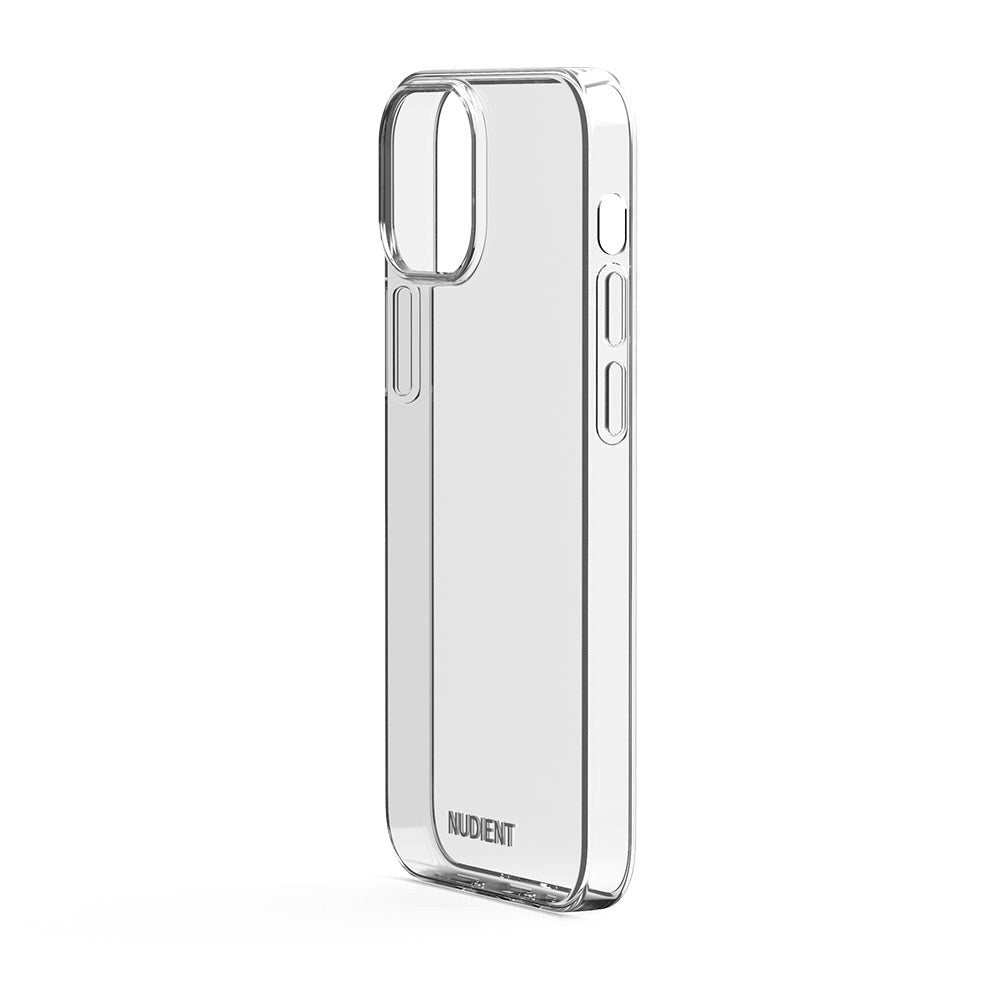 Nudient iPhone 13 Mini Fleksibelt Bagside Cover - Gennemsigtig