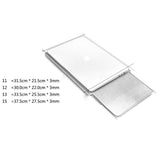 MacBook / Laptop 12" (30cm x 22cm x 3mm) SOYAN Læder Sleeve med musemåtte - Rose Gold