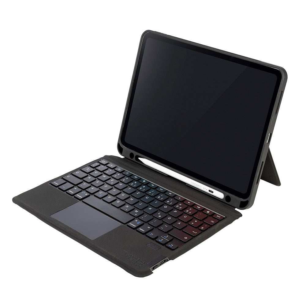 iPad 10.9" (2024/2022) Tucano Tasto Cover m. Tastatur & Trackpad - Dansk Layout - Sort