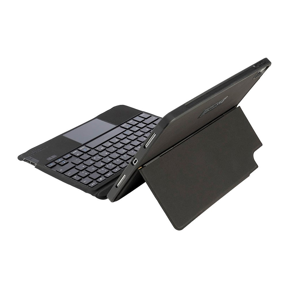 iPad 10.9" (2024/2022) Tucano Tasto Cover m. Tastatur & Trackpad - Dansk Layout - Sort