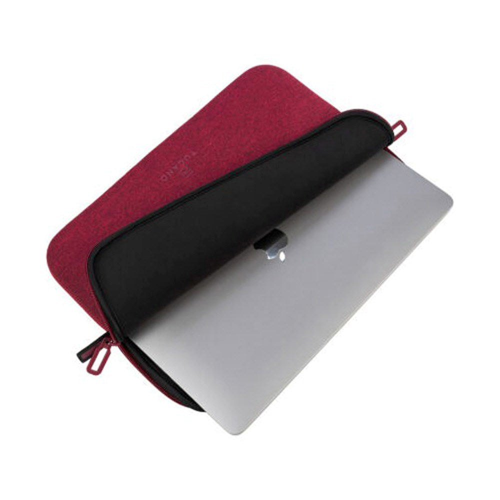 Tucano Second Skin Neopren Computer Sleeve 13-14" (33 x 23.5 cm) - Melange - Mørkerød