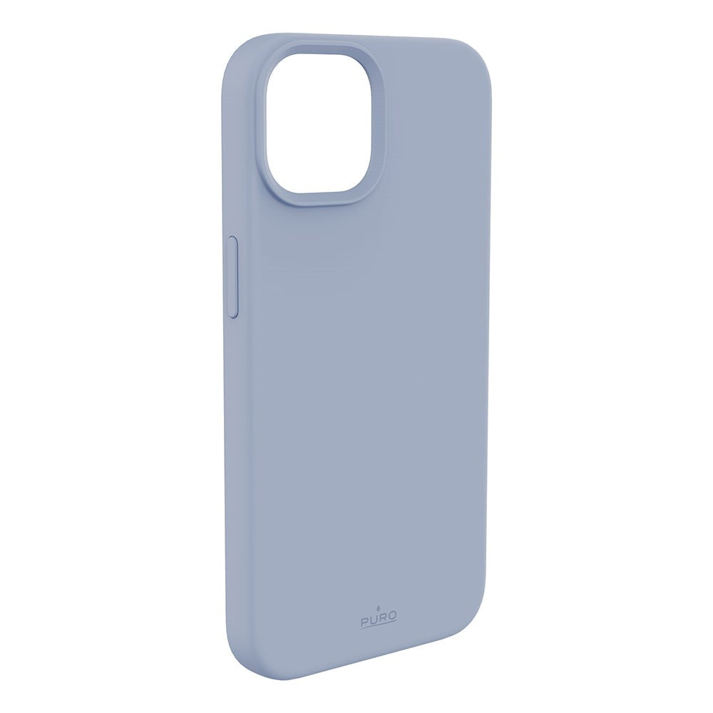 Puro iPhone 14 / 13 Icon Mag Silikone Bagside Cover - MagSafe Cover - Blå