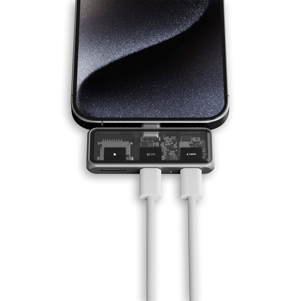 Satechi - Mobile XR Hub m. Micro SD - Space Grey