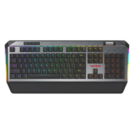 Viper V765 Mekanisk Gaming Tastatur m. RGB Belysning - Dansk Tastatur Layout - Sort/Grå