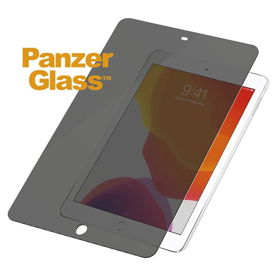 iPad 10.2" (2021 / 2020 / 2019) PanzerGlass Edge-To-Edge Skærmbeskyttelse - Case Friendly - Privacy - Sort