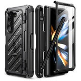 SUPCASE Samsung Galaxy Z Fold 5 Håndværker Cover Unicorn Beetle Pro - Inkl. Skærmbeskyttelse - Sort