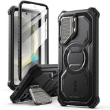 Supcase IBLSN Armorbox Samsung Galaxy S25 Håndværker Cover - MagSafe Kompatibel - Sort