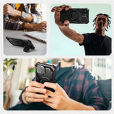 Supcase IBLSN Armorbox iPhone 17e / 16e Håndværker Cover - MagSafe Kompatibel - Sort