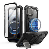 Supcase IBLSN Armorbox iPhone 17e / 16e Håndværker Cover - MagSafe Kompatibel - Sort