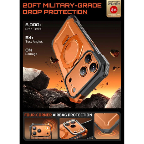 Supcase iPhone 17 Pro Cover - Magsafe - Orange