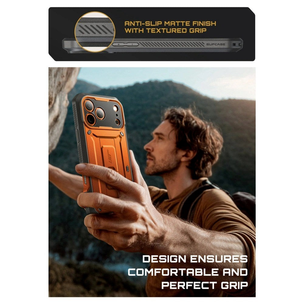 Supcase Unicorn Beetle Cover - iPhone 17 Pro Max – Orange