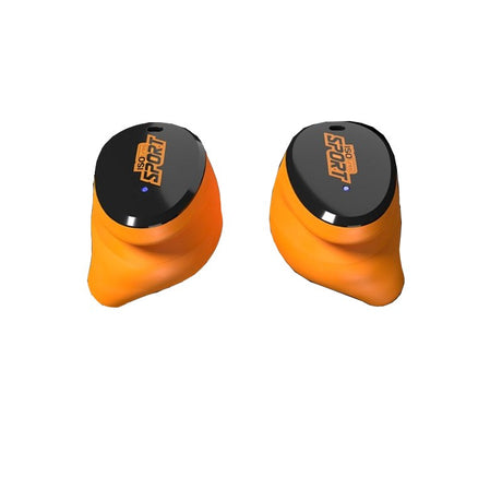 ISOTunes FREE Sport Caliber EN352 Bluetooth True Wireless Høreværn - Sort / Orange