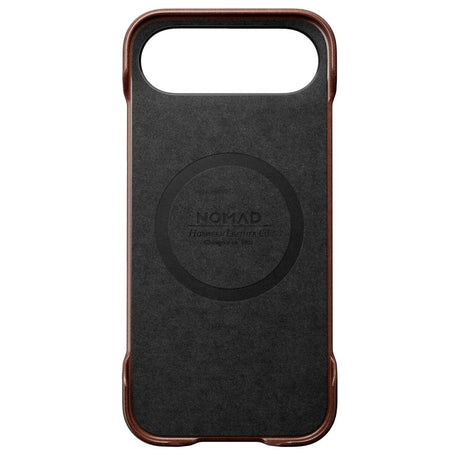 iPhone Air - Nomad Traditional Horween Leather Cover - MagSafe Kompatibel - Rustic Brown