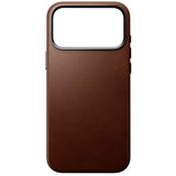 iPhone 17 Pro Max - Nomad Traditional Leather Cover - MagSafe Kompatibel - Brown - (DEMO)