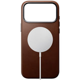 iPhone 17 Pro Max - Nomad Traditional Leather Cover - MagSafe Kompatibel - Brown