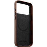 iPhone 17 Pro Max - Nomad Traditional Leather Cover - MagSafe Kompatibel - Brown - (DEMO)