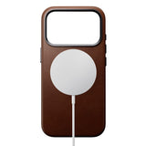 iPhone 17 Pro - Nomad Traditional Leather Cover - MagSafe Kompatibel - Brown