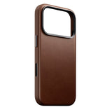 iPhone 17 Pro - Nomad Traditional Leather Cover - MagSafe Kompatibel - Brown