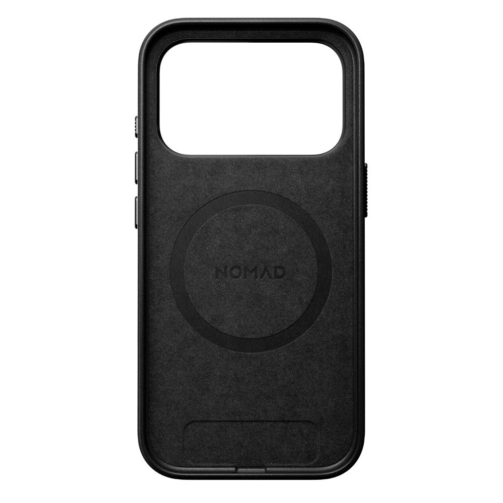 iPhone 17 Pro - Nomad Traditional Leather Cover - MagSafe Kompatibel - Black