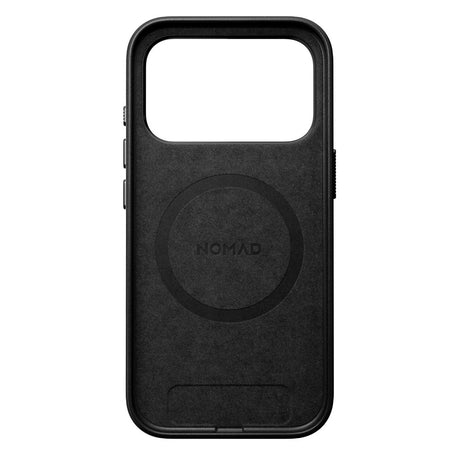 iPhone 17 Pro - Nomad Traditional Leather Cover - MagSafe Kompatibel - Black