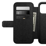 iPhone 17 Pro Max - Nomad Modern Leather Folio Cover - MagSafe Kompatibel - Brown